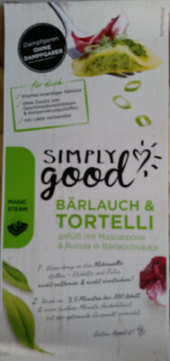 Bärlauch & Tortelli gefüllt mit Mascarpone & Ruccola in Bärlauchsauce