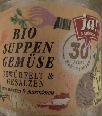 Bio Suppen Gemüse