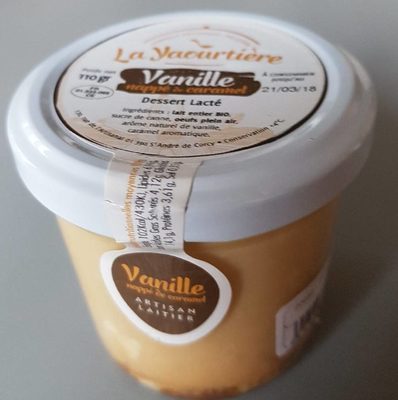 Dessert Lacté Vanille Nappé de Caramel