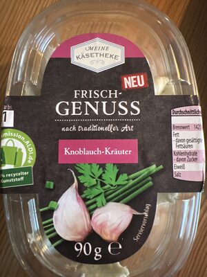 Meine Käsetheke Knoblauch-Kräuter