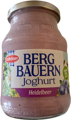 Bergbauern Joghurt Heidelbeer