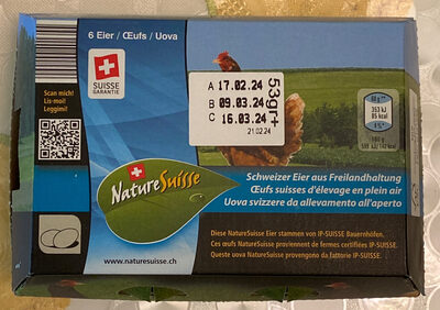 Uova svizzere da allevamento all’aperto