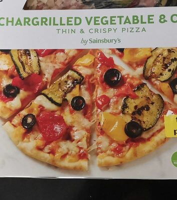 Sainsbury's Stonebaked Thin Vegetable Antipasti Pizza