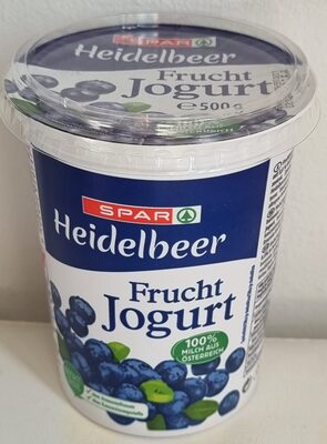Fruchtjogurt Heidelbeer