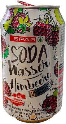 Sodawasser Himbeere ungesüßt