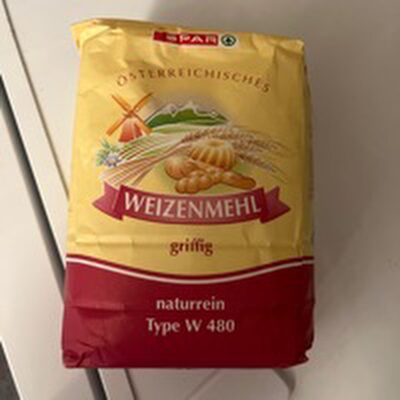 Weizenmehl griffig Type W 480