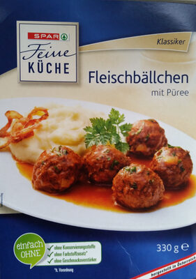 Fleischbällchen mit Kartoffelpüree