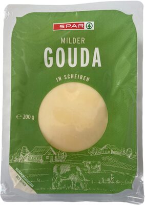 Milder Gouda in Scheiben