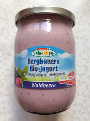 Bergbauern Bio-Jogurt Waldbeere