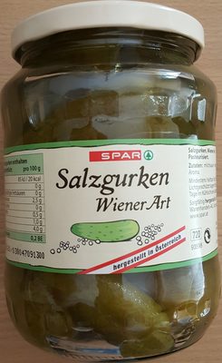 Salzgurken Wiener Art