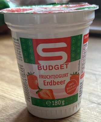 Fruchtjogurt Erdbeer