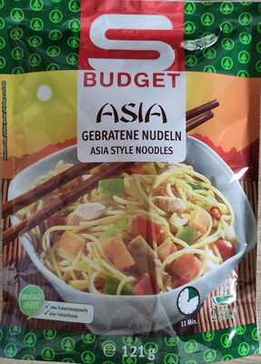 Asia gebratene nudeln