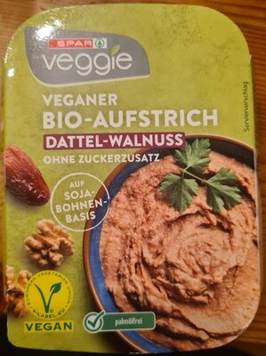Veganer Bio-Aufstrich Dattel-Walnuss