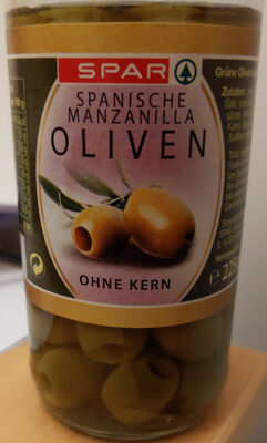 Spanische Manzanilla Oliven