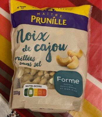 Noix de cajou grillées sans sel