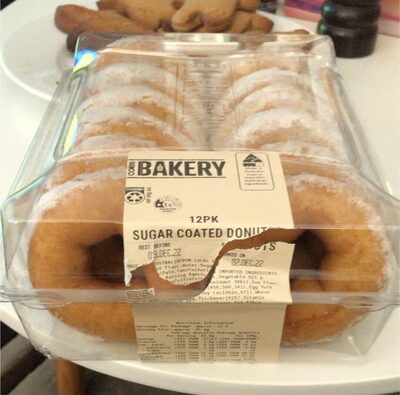 Sugar coated donuts