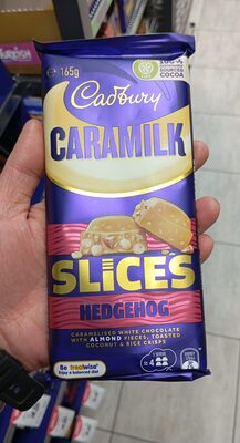 CAD caramilk Slices Hedgehog 165g
