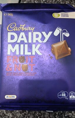 Dairy Milk Fruit & Nut