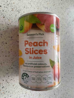Peach Slices In Juice