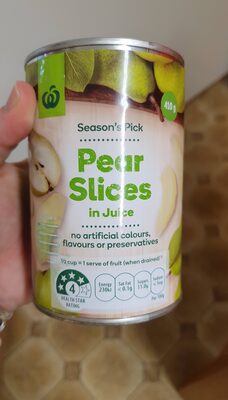 Pear Slices in Juice