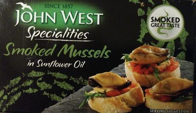 wood smoked mussels