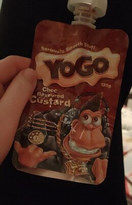 Choc flavoured Custard