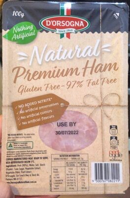 Natural premium Ham