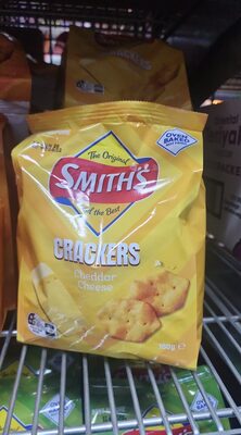 SMITHS CRKR CHED CHSE 160GM