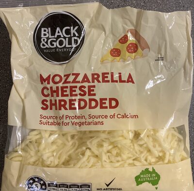 Mozzarella cheese shredded