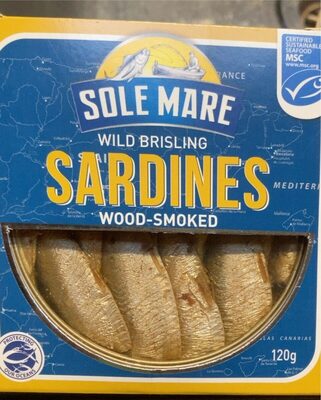 Sardines wood smoked