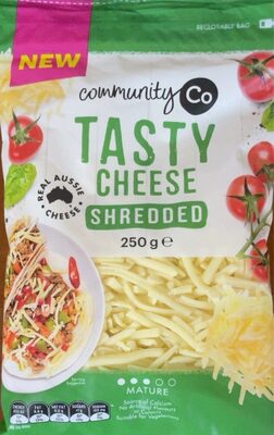 Tasty cheese shredded