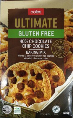 Ultimate Gluten Free 40% Chocolate Chip Cookies