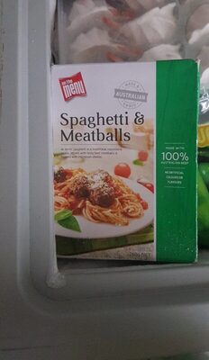 Spaghetti and meatballs