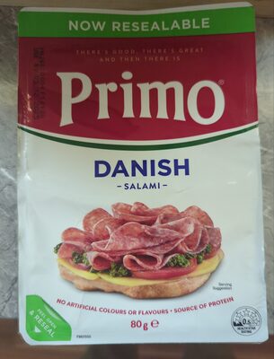 Danish Salami Thinly Sliced