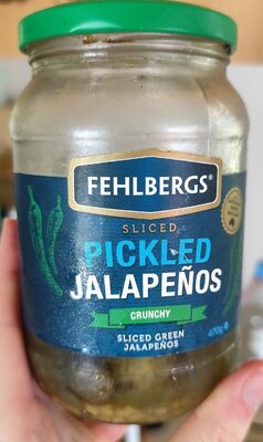 Fehlbergs Pickled Jalapenos 470g