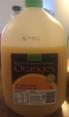 TMG Independent 100% Fresh Australian Orange Juice