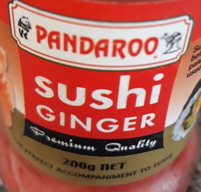 Pandaroo Sushi Ginger #200G