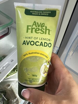 Avocado with hint of lemon