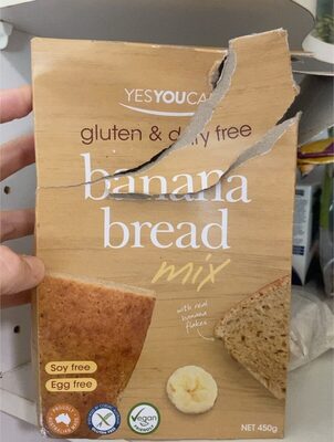 Gluten free banana bread mix