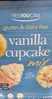 Vanilla cupcake mix