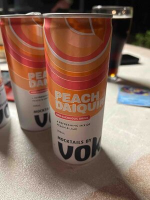 Peach Daiquiri Non-alcoholic Drink