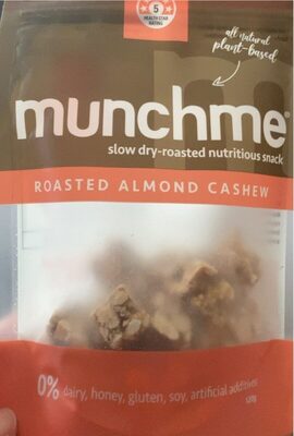 Roasted almond and cashew