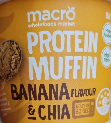 Protein muffin banana