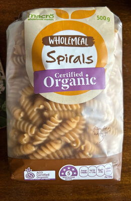 Wholemeal Spiral Pasta