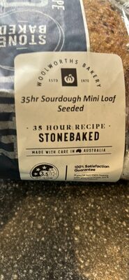 35hr Sourdough Mini Loaf Seeded