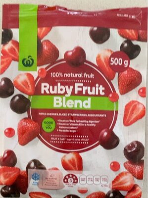 Ruby fruit blend