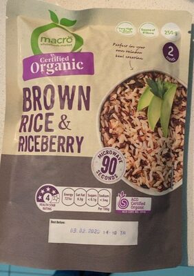 Brown rice & Riceberry