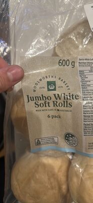 Jumbo White Soft Rolls