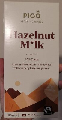 Pico Vegan Organic Hazelnut Milk