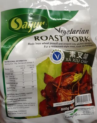 Vegetarian roast pork